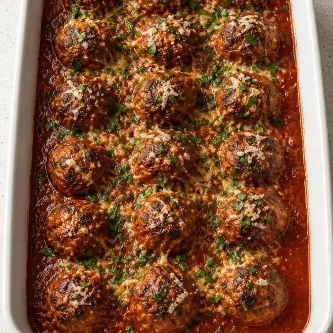 Juicy Oven-Baked Ground Beef Meatballs Ground Beef Meatballs