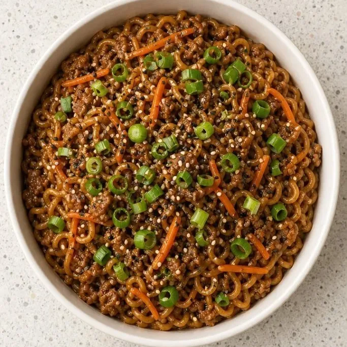 Ground Beef Ramen