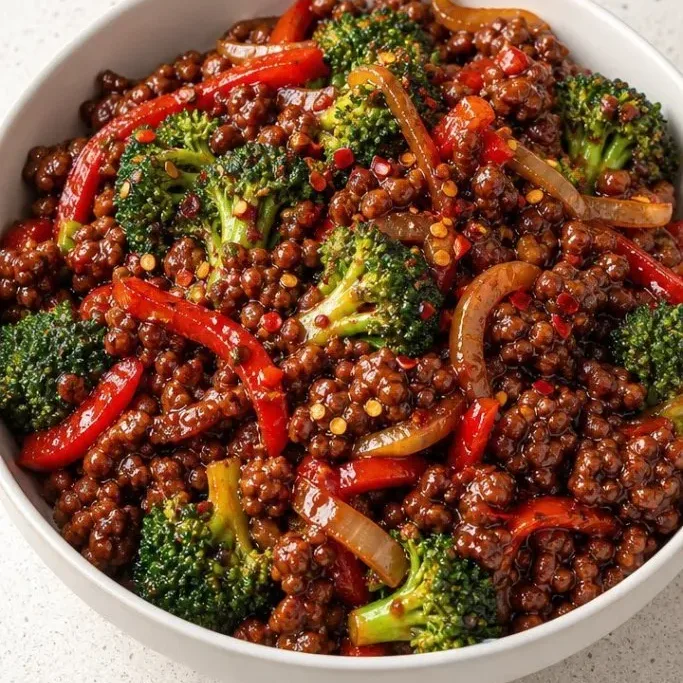 Ground Beef Stir Fry