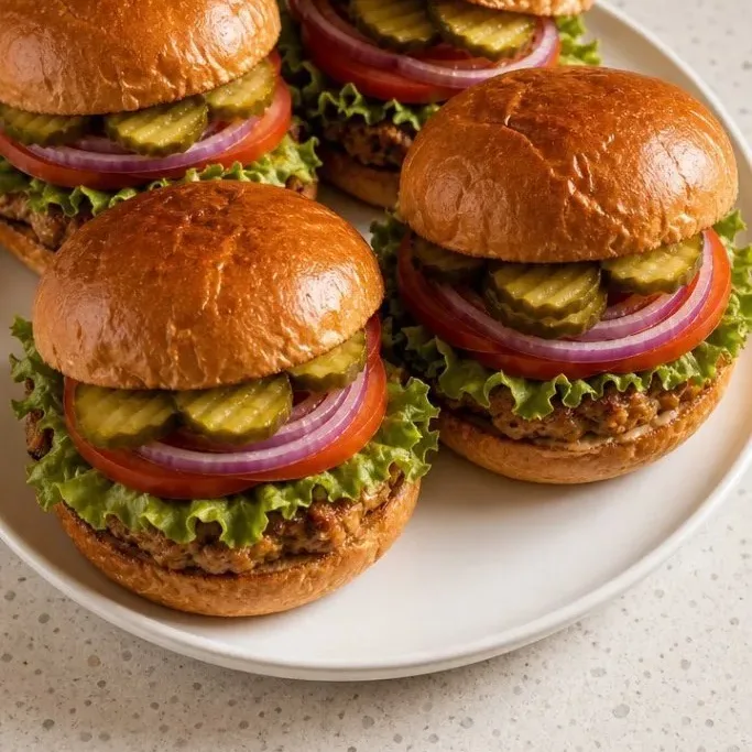 Juicy Ground Chicken Burgers (Ready in 20 Minutes) Ground Chicken Burger