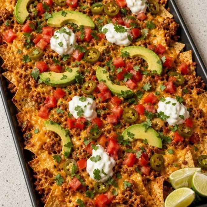 Ground Turkey Nachos