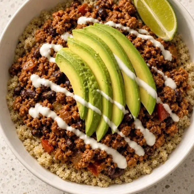 Ground Turkey Protein Bowl
