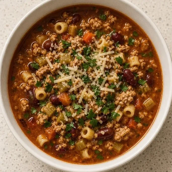 30-Minute Hearty Ground Turkey Soup Ground Turkey Soup