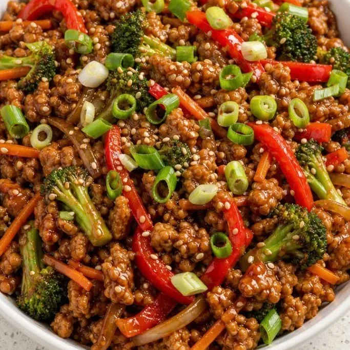 Ground Turkey Stir Fry