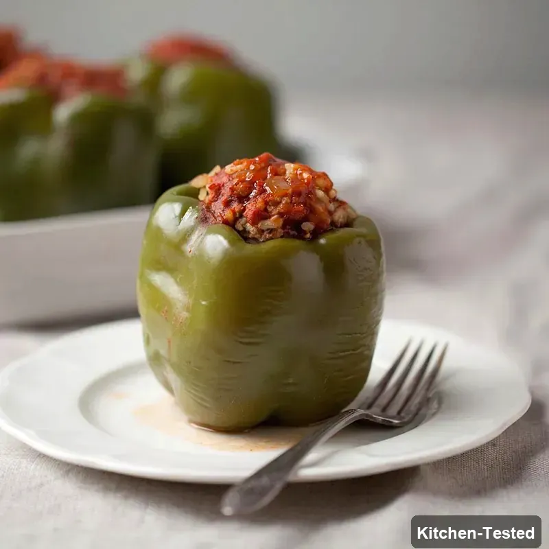 Ground Turkey Stuffed Peppers ground turkey stuffed peppers