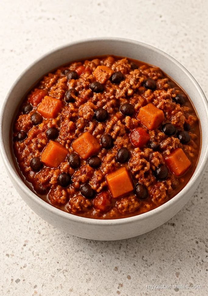 Ground Turkey Sweet Potato Chili