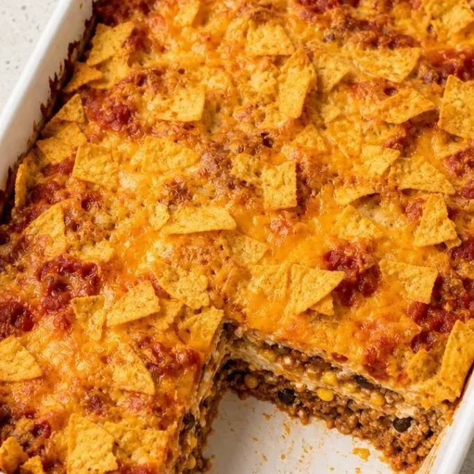 Easy Ground Turkey Taco Casserole Ground Turkey Taco Casserole