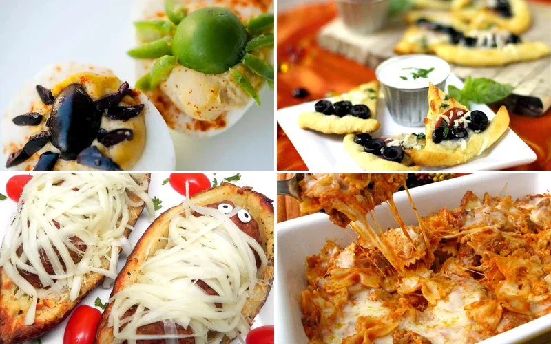 24 Spooky Halloween Dinner & Party Ideas That Will Wow halloween dinner ideas featured
