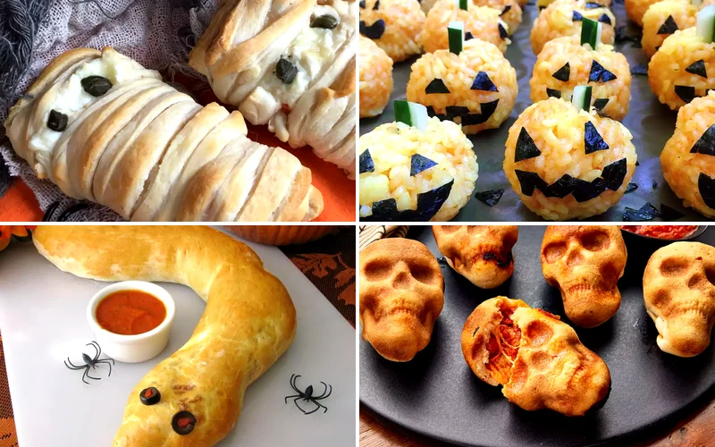23 Spooky Halloween Party Foods for Your Frightful Feast halloween potluck ideas featured