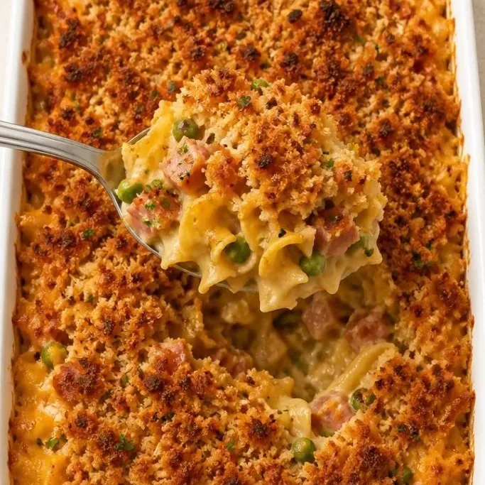 Ham and Noodle Casserole