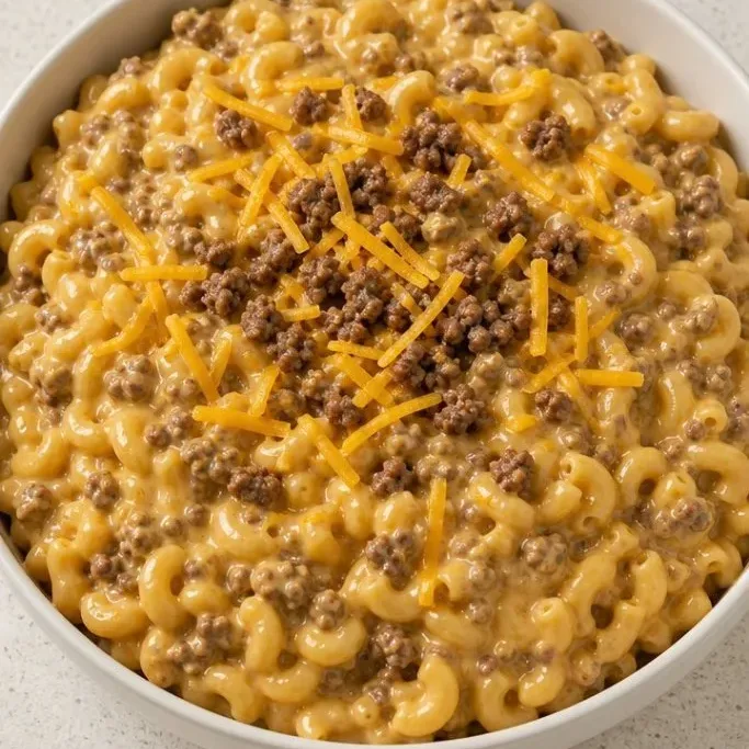 Hamburger Mac and Cheese