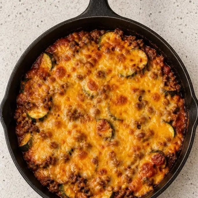 Hamburger Zucchini Skillet