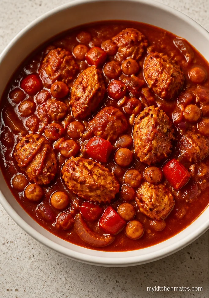 Harissa Chicken and Chickpea Stew