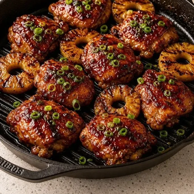 Easy Hawaiian BBQ Chicken (Grill or Oven) Hawaiian BBQ Chicken