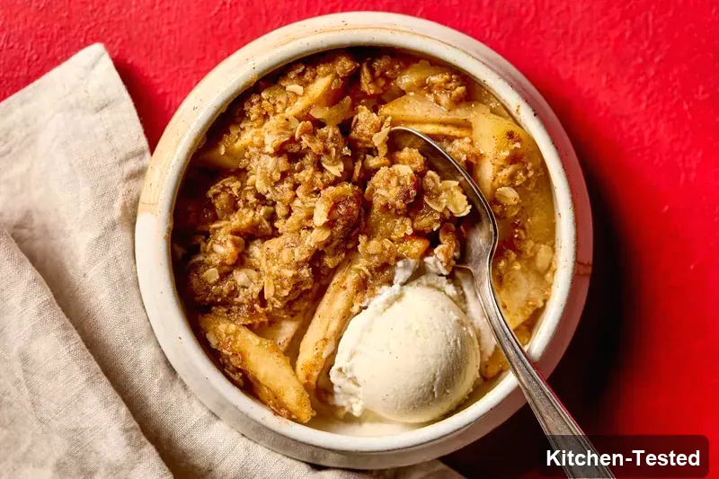 Healthy Apple Crisp healthy apple crisp
