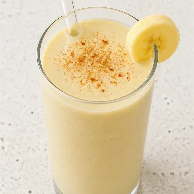 Creamy 4-Ingredient Healthy Banana Smoothie Healthy Banana Smoothie
