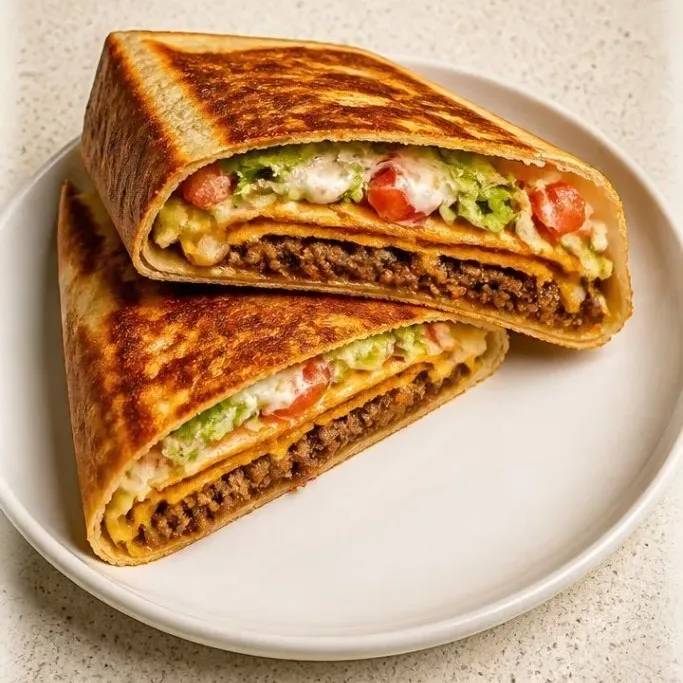 Healthy Crunch Wrap Supreme