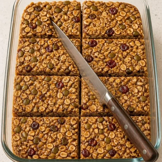 Chewy No-Bake Granola Bars Healthy Granola Bars