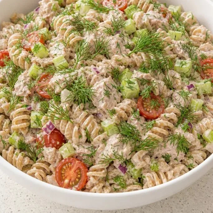 High-Protein Healthy Tuna Pasta Salad Healthy Tuna Pasta Salad