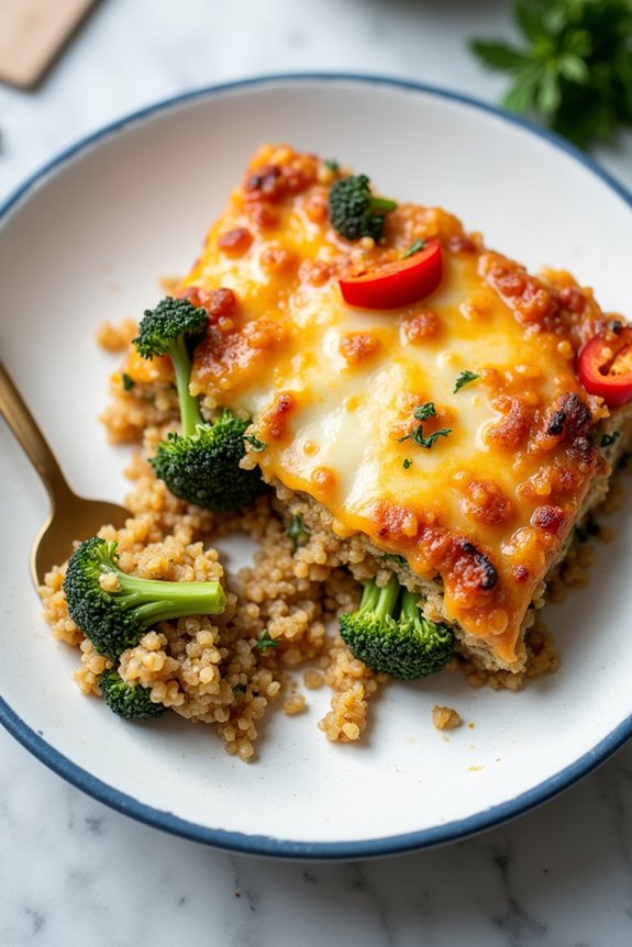 healthy tuna quinoa casserole