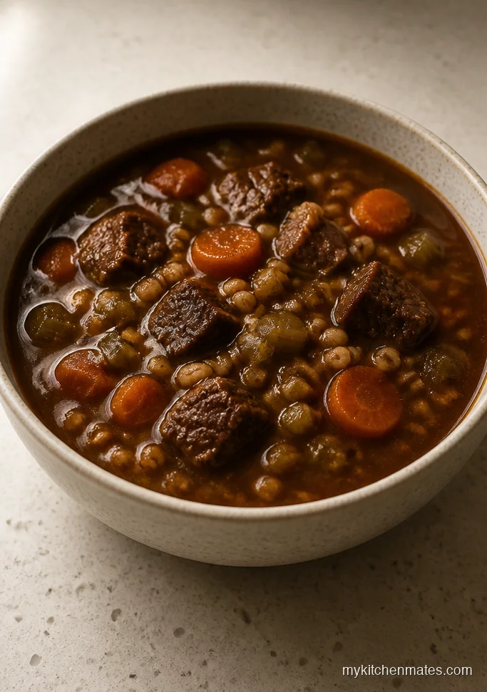 Hearty Beef and Barley Soup