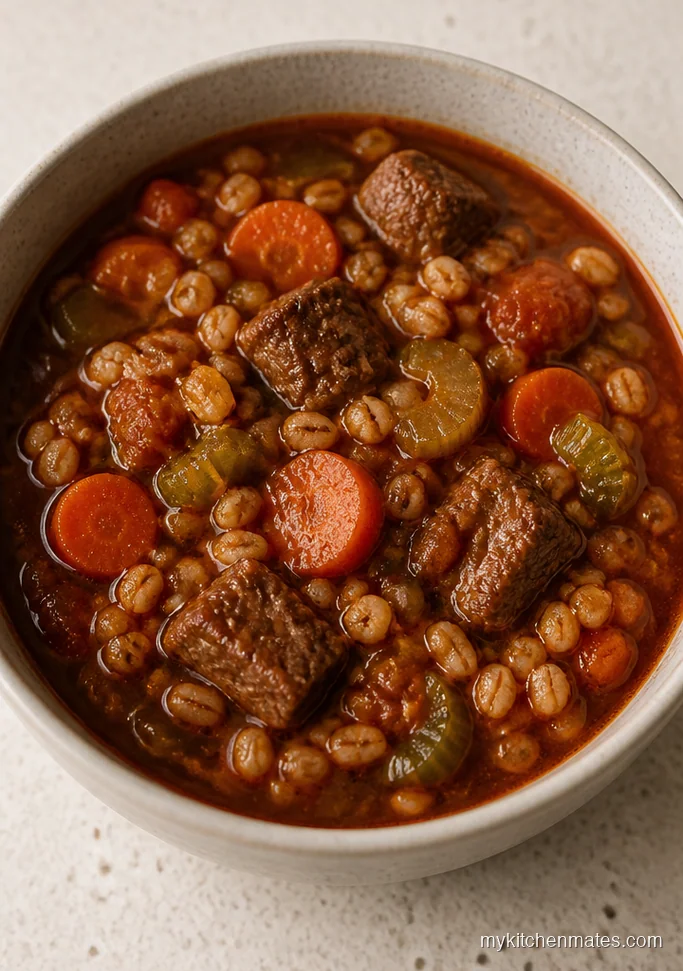 Hearty Beef And Barley Stew