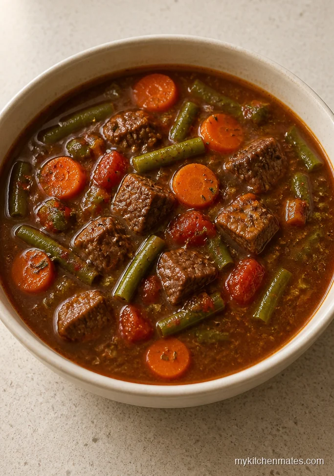 Hearty Beef and Vegetable Soup