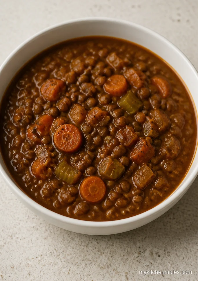 12 Vegan Slow Cooker Recipes That Keep Dinner Completely Hands-Off Hearty Lentil and Vegetable Stew