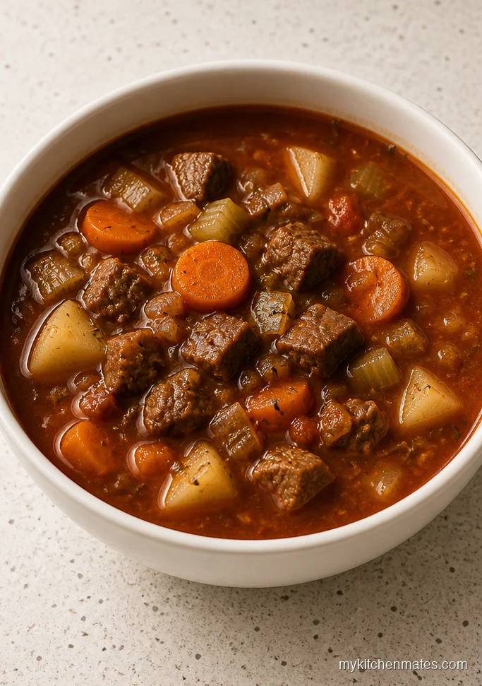 Hearty Steak and Vegetable Soup