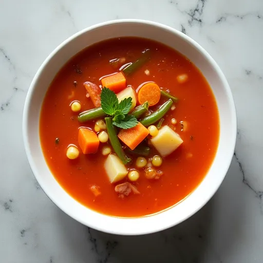 Hearty Vegetable Tomato Soup