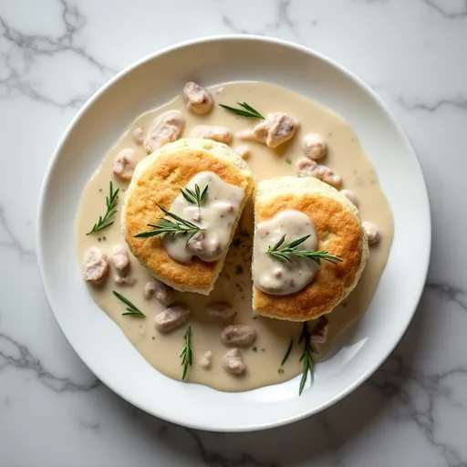 Herb-Infused Chicken Apple Sausage Gravy