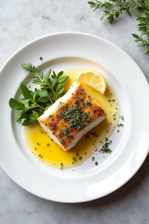 herb crusted swordfish recipe