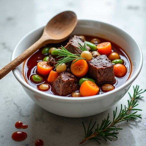 herb infused mediterranean beef stew