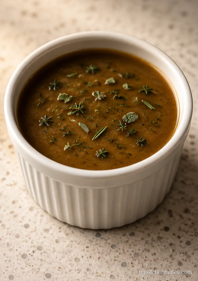 10 Dairy Free Thanksgiving Recipes That Keep the Feast Rich and Creamy Herbed Dairy Free Gravy