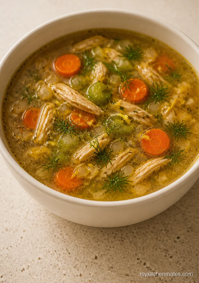 Herbed Lemon Chicken Soup