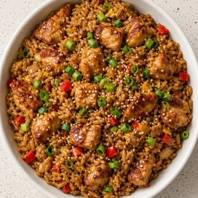 Hibachi Chicken Fried Rice