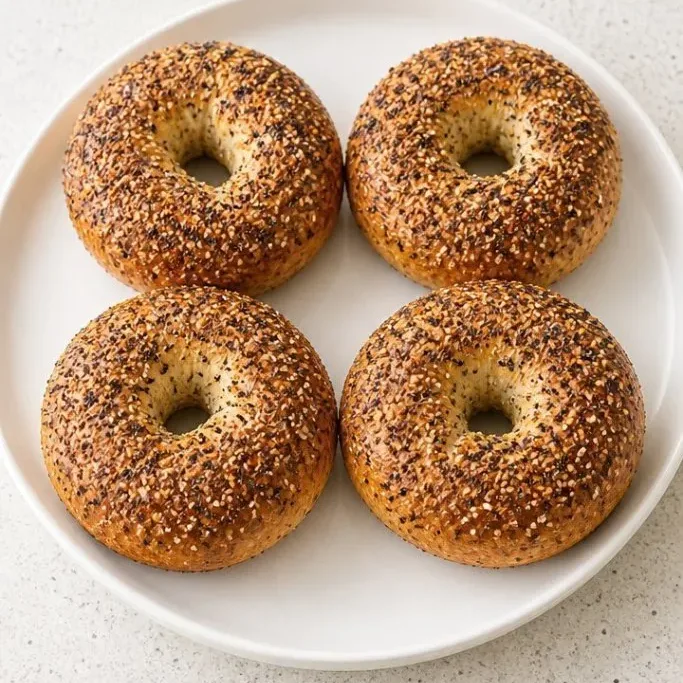 Quick High Protein Bagels (No Yeast, No Boil) High Protein Bagels