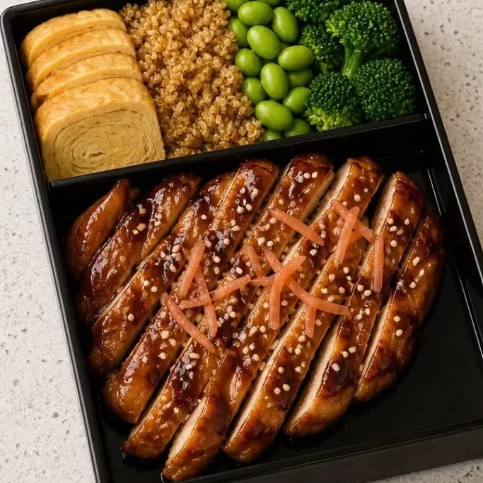 High Protein Bento Box
