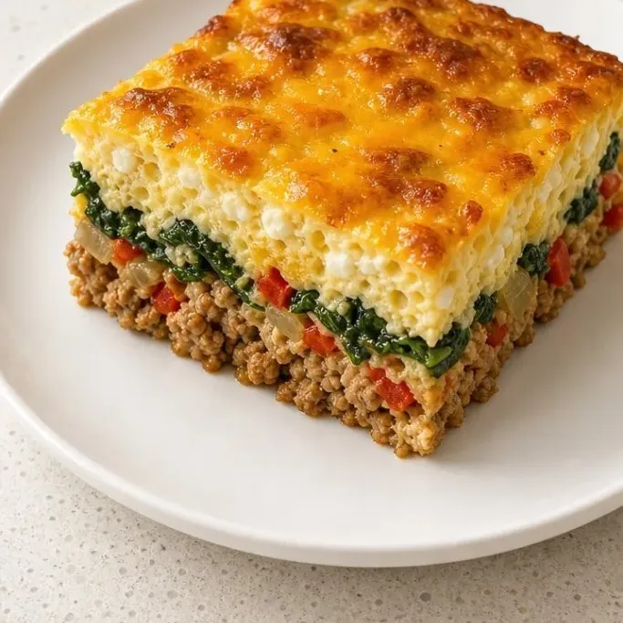 Make-Ahead High Protein Breakfast Casserole High Protein Breakfast Casserole
