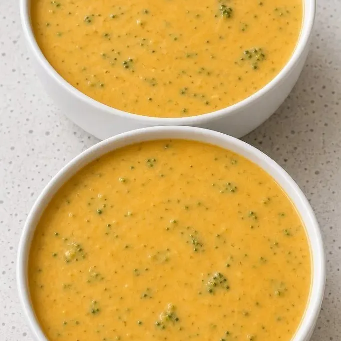 High Protein Broccoli Cheese Soup