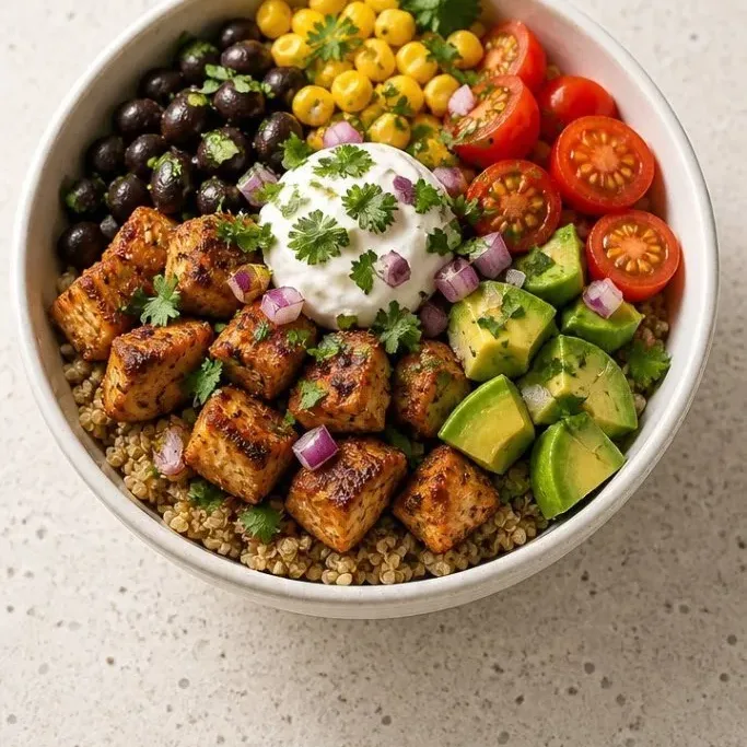 High Protein Burrito Bowl