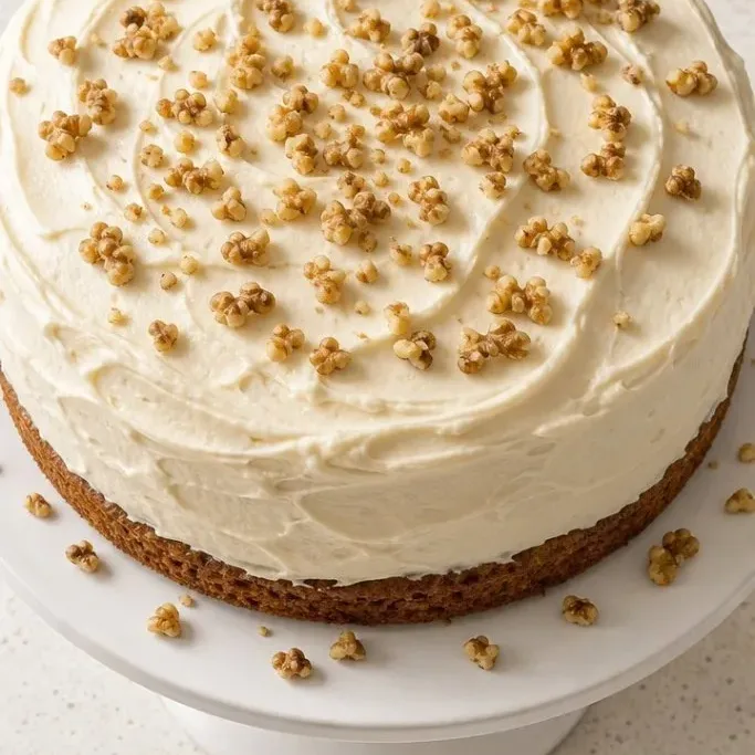 High Protein Carrot Cake with Cream Cheese Frosting High Protein Carrot Cake