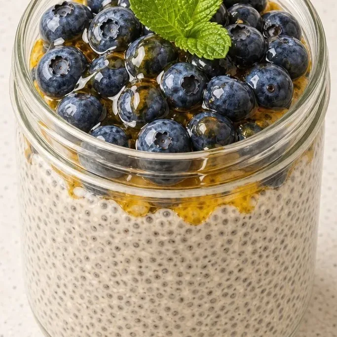 5-Ingredient High Protein Chia Seed Pudding High Protein Chia Seed Pudding