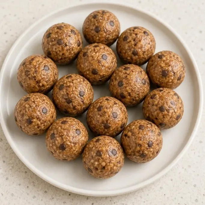 No-Bake High Protein Energy Balls (6 Ingredients) High Protein Energy Balls