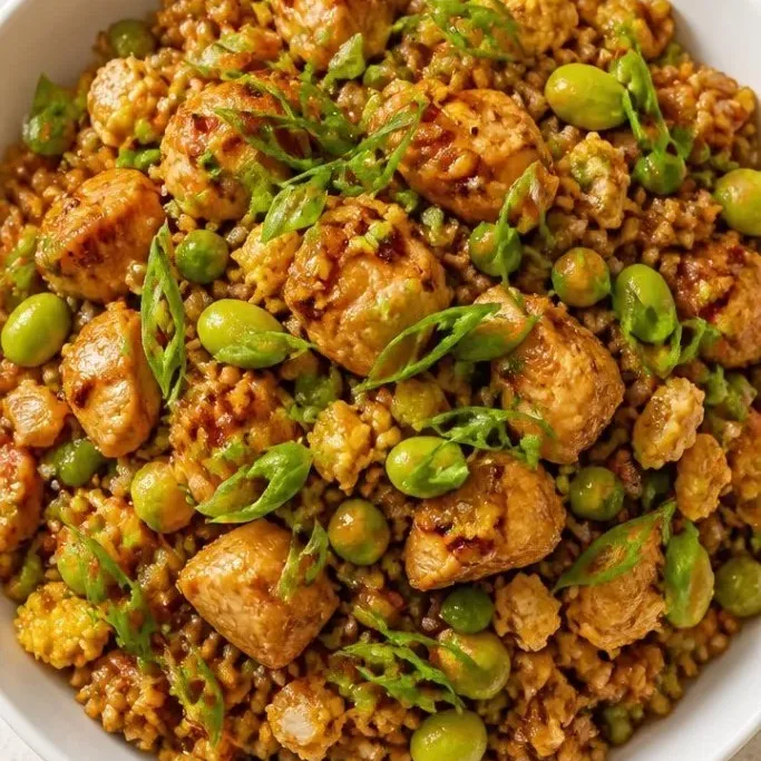 High Protein Fried Rice