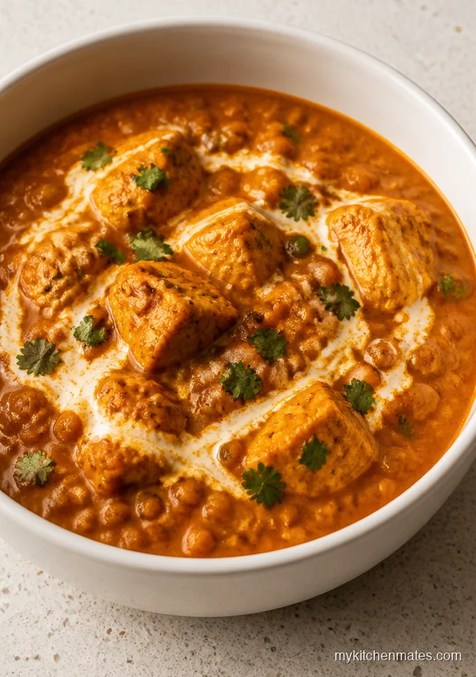 High Protein Lentil Butter Chicken