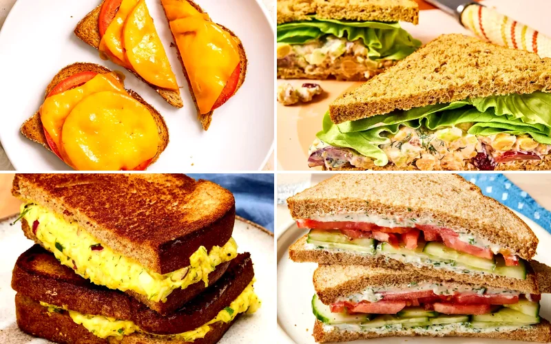 high-protein-lunch-ideas-for-weight-loss collage