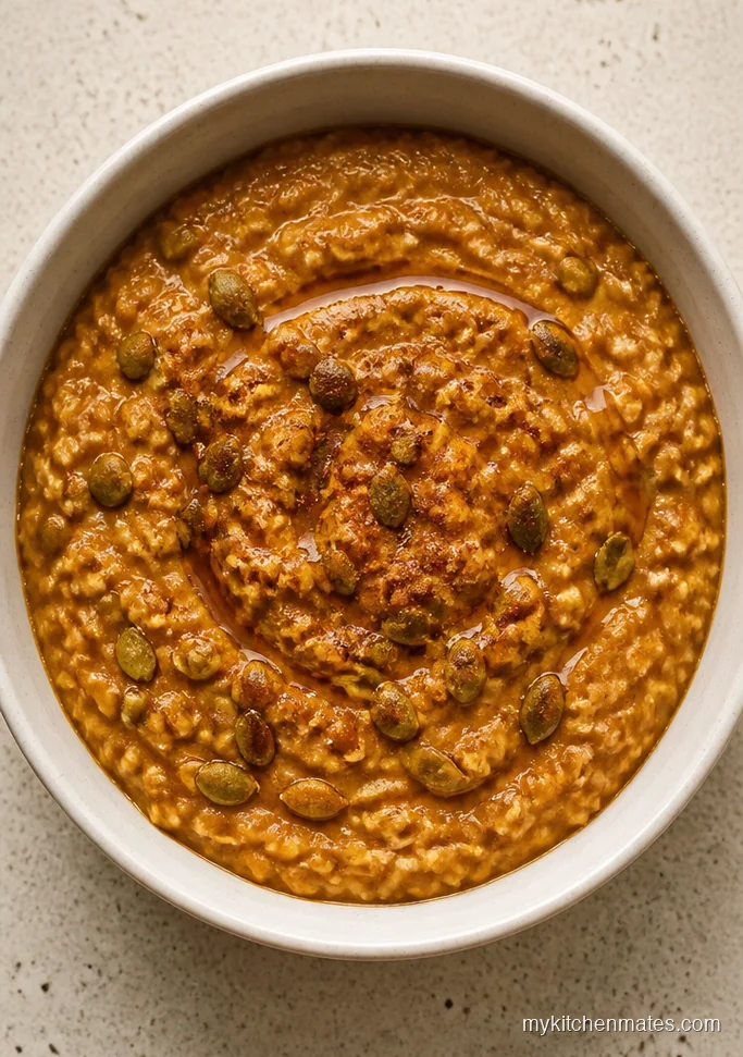 High Protein Pumpkin Oatmeal