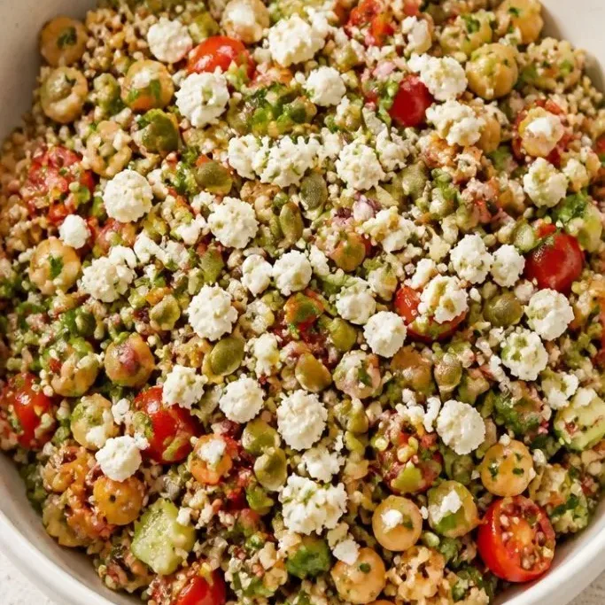 Meal-Prep High-Protein Quinoa Salad (33g Protein) High Protein Quinoa Salad