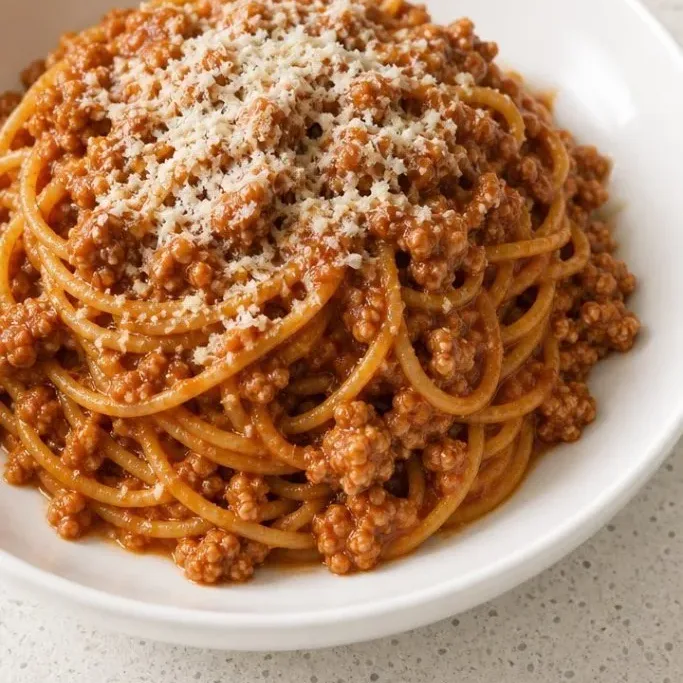 Quick High Protein Spaghetti with Turkey Bolognese High Protein Spaghetti